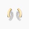 Histoire d'Or Boucles D'oreilles Puces Vero Or Jaune Oxyde De Zirconium