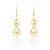 Histoire d'Or Boucles D'oreilles Pendantes Ademar Or Jaune Oxyde De Zirconium