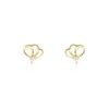 Histoire d'Or Boucles D'oreilles Puces Edvige Fleur Or Jaune Oxyde De Zirconium