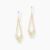 Histoire d'Or Boucles D'oreilles Pendantes Daina Or Jaune Oxyde De Zirconium
