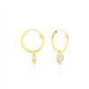 Histoire d'Or Boucles D'oreilles Chayma Or Jaune Oxyde De Zirconium