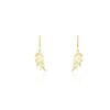 Histoire d'Or Boucles D'oreilles Pendantes Or Jaune Nahia Oxydes De Zirconium