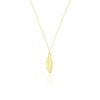 Histoire d'Or Collier Delphinium Or Jaune