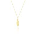 Colliers sur Grenoble : Histoire d'Or Collier Delphinium Or Jaune