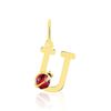 Histoire d'Or Pendentif Helidie Coccinelle Lettre Or Jaune