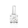 Histoire d'Or Pendentif One Or Blanc Diamant