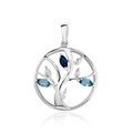Pendentifs sur Grenoble : Histoire d'Or Pendentif Godolieba Or Blanc Topaze