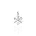 Pendentifs sur Grenoble : Histoire d'Or Pendentif Herbertine Flocon Or Blanc