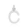 Histoire d'Or Pendentif Klementine Or Blanc Oxyde De Zirconium