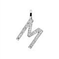Pendentifs sur Grenoble : Histoire d'Or Pendentif Klementine Or Blanc Oxyde De Zirconium