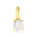 Pendentifs sur Grenoble : Histoire d'Or Pendentif Aphrodite Or Jaune Diamant