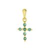 Histoire d'Or Pendentif Or Jaune Stanley Emeraude