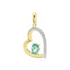 Histoire d'Or Pendentif Arduinna Or Jaune Emeraude