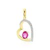 Histoire d'Or Pendentif Arduinna Or Jaune Rubis