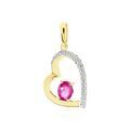 Pendentifs sur Grenoble : Histoire d'Or Pendentif Arduinna Or Jaune Rubis