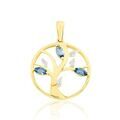 Pendentifs sur Grenoble : Histoire d'Or Pendentif Or Jaune Godolieba Topazes