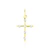 Histoire d'Or Pendentif Ageda Croix Or Jaune Oxyde De Zirconium