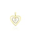 Histoire d'Or Pendentif Ademe Or Jaune Oxyde De Zirconium