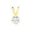 Histoire d'Or Pendentif Mabila Or Jaune Oxyde De Zirconium