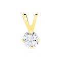 Pendentifs sur Grenoble : Histoire d'Or Pendentif Mabila Or Jaune Oxyde De Zirconium