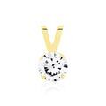 Pendentifs sur Grenoble : Histoire d'Or Pendentif Mabila Or Jaune Oxyde De Zirconium