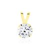 Histoire d'Or Pendentif Or Jaune Oxyde De Zirconium