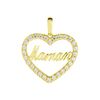 Histoire d'Or Pendentif Or Jaune Ramouna Oxyde De Zirconium
