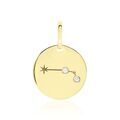 Histoire d'Or Pendentif Or Jaune Astraea Oxyde De Zirconium