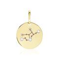 Pendentifs sur Grenoble : Histoire d'Or Pendentif Or Jaune Astraea Oxyde De Zirconium