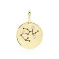 Histoire d'Or Pendentif Or Jaune Astraea Oxyde De Zirconium