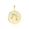 Histoire d'Or Pendentif Or Jaune Astraea Oxyde De Zirconium