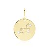 Histoire d'Or Pendentif Or Jaune Astraea Oxyde De Zirconium