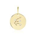 Pendentifs sur Grenoble : Histoire d'Or Pendentif Or Jaune Astraea Oxyde De Zirconium