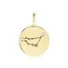 Histoire d'Or Pendentif Or Jaune Astraea Oxyde De Zirconium