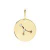 Histoire d'Or Pendentif Or Jaune Astraea Oxyde De Zirconium