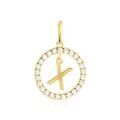 Pendentifs sur Grenoble : Histoire d'Or Pendentif Gabe Or Jaune Oxyde De Zirconium