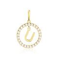 Pendentifs sur Grenoble : Histoire d'Or Pendentif Gabe Or Jaune Oxyde De Zirconium