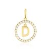 Histoire d'Or Pendentif Gabe Or Jaune Oxyde De Zirconium