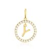Histoire d'Or Pendentif Gabe Or Jaune Oxyde De Zirconium