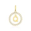 Histoire d'Or Pendentif Gabe Or Jaune Oxyde De Zirconium