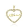 Histoire d'Or Pendentif Or Jaune Derry Oxyde De Zirconium