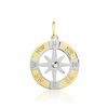 Histoire d'Or Pendentif Demyan Or Bicolore Oxyde De Zirconium