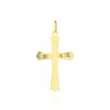 Histoire d'Or Pendentif Benny Croix Ciselee Or Jaune