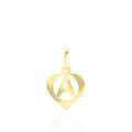 Pendentifs sur Grenoble : Histoire d'Or Pendentif Eudocie Coeur Lettre Or Jaune