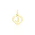 Histoire d'Or Pendentif Eudocie Coeur Lettre Or Jaune