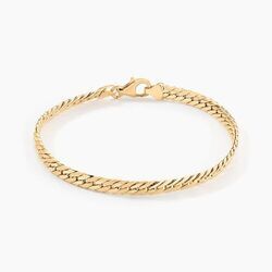 Histoire d'Or Bracelet Or Jaune Izel Maille Anglaise
