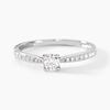 Histoire d'Or Bague Solitaire Hemera Or Blanc Diamant