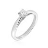 Histoire d'Or Bague Solitaire Iris Or Blanc Diamant