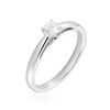 Histoire d'Or Bague Solitaire Iris Or Blanc Diamant