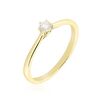 Histoire d'Or Bague Solitaire Athena Or Jaune Diamant